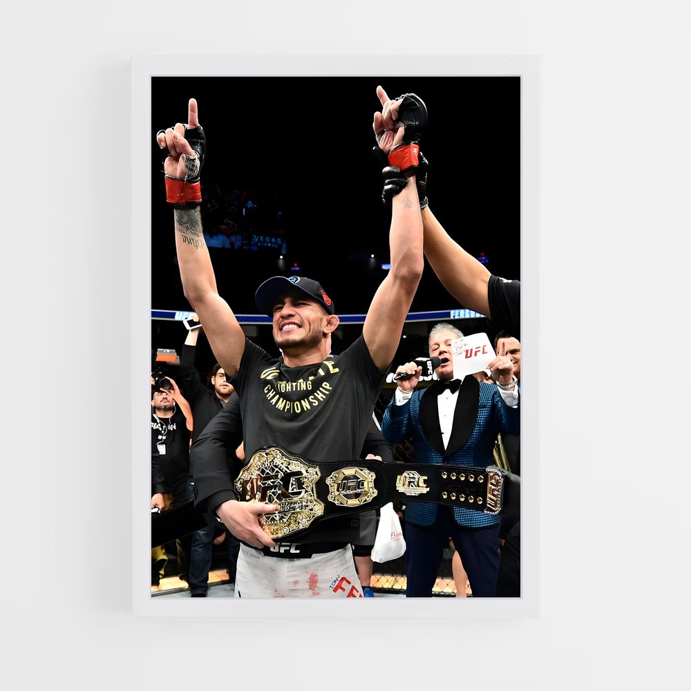 Poster L'Ascension de Tony – affiche MMA (vue 3)